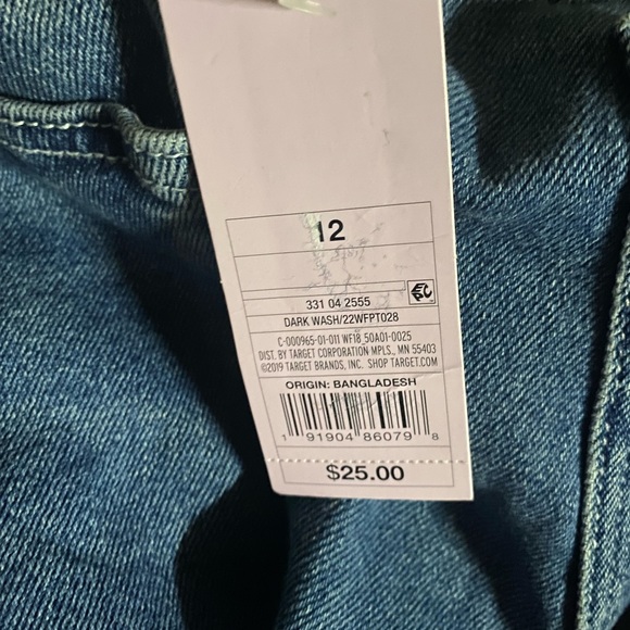 Women's Low-Rise Distressed Bootcut Jeans - Wild Fable™ Dark Wash - Picture 4 of 5